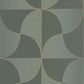 Virevolte Alchimie Wallpaper - Vert Taiga - Casadeco - 89937777 - Premier Wallcovering