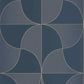 Virevolte Alchimie Wallpaper - Bleu Marine - Casadeco - 89936844 - Premier Wallcovering