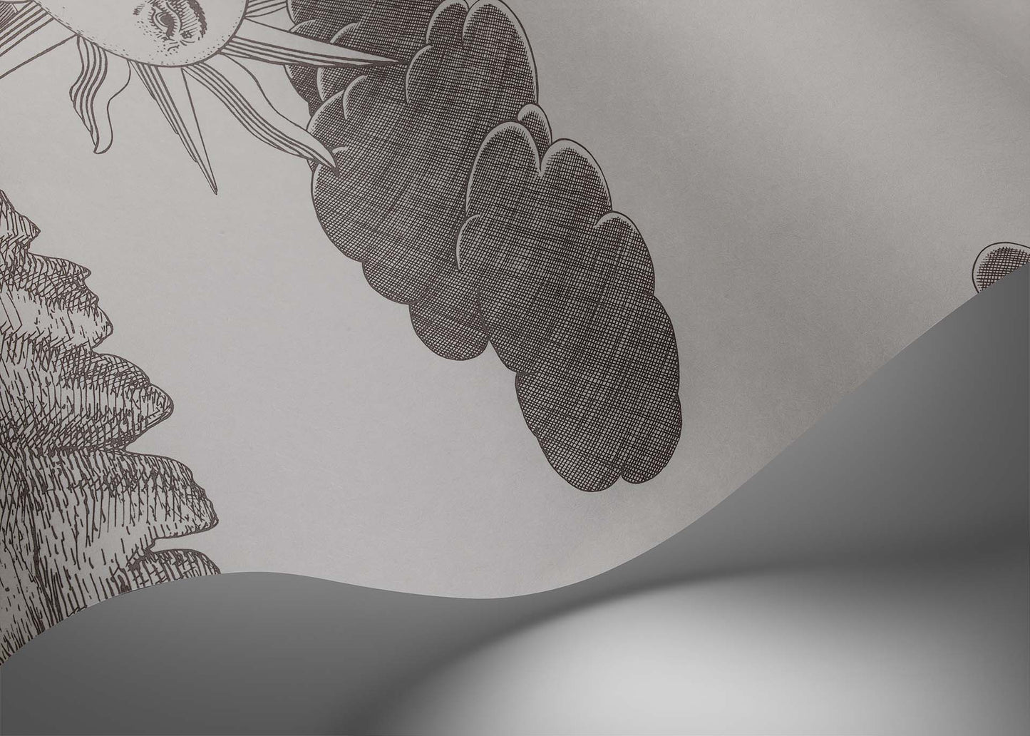 Vista Mediterranea Wallpaper - Soft Neutral - 123/3015 - Cole & Son - Premier Wallcovering