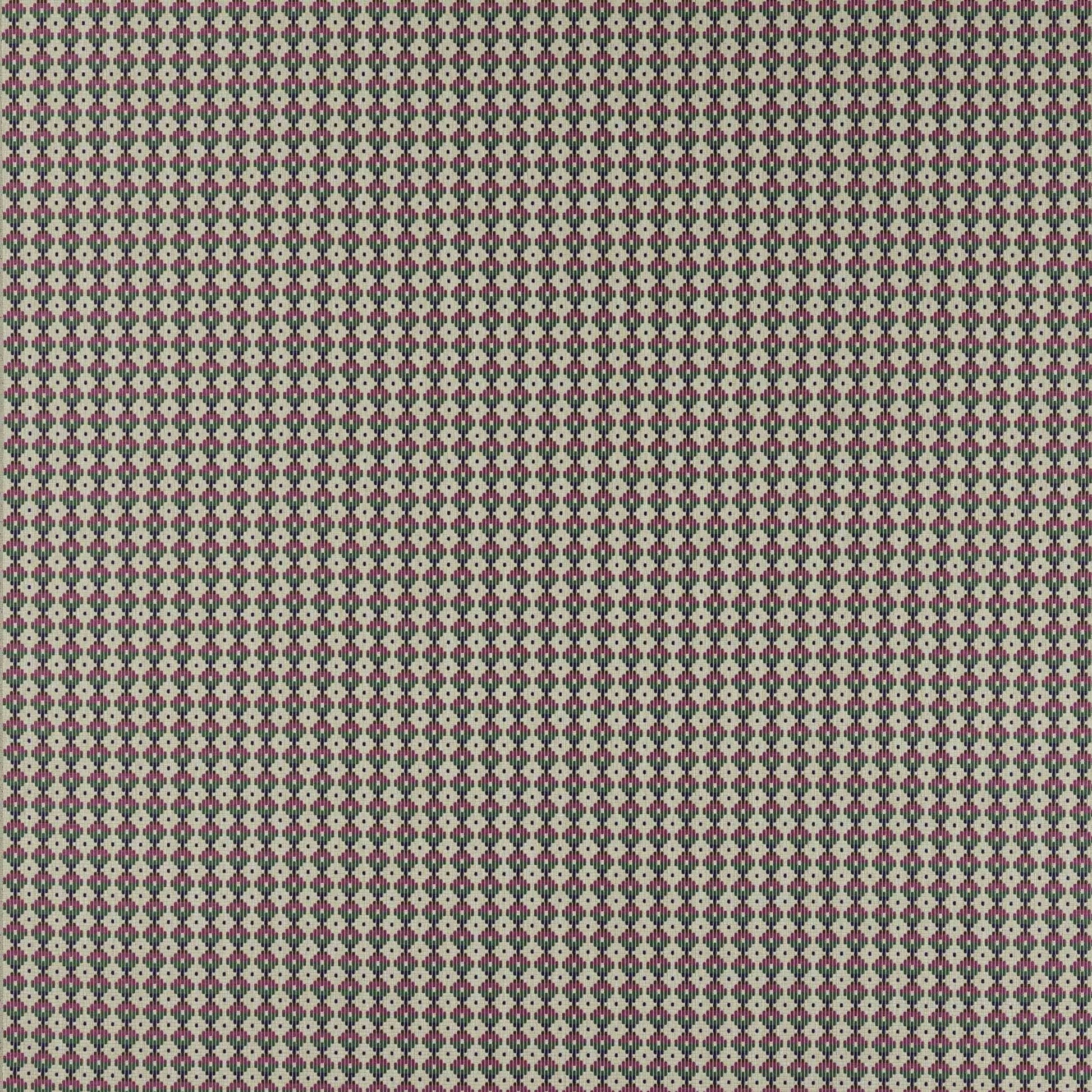 Vitoria Fabric - Fuchsia - Manuel Canovas - M4134-01 - Premier Wallcovering