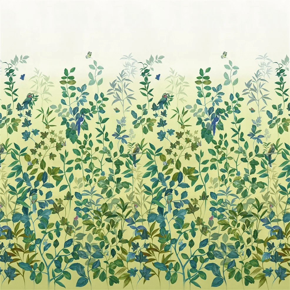 Voliere Wallpaper - Lemongrass - PDG1171/01 - Designers Guild