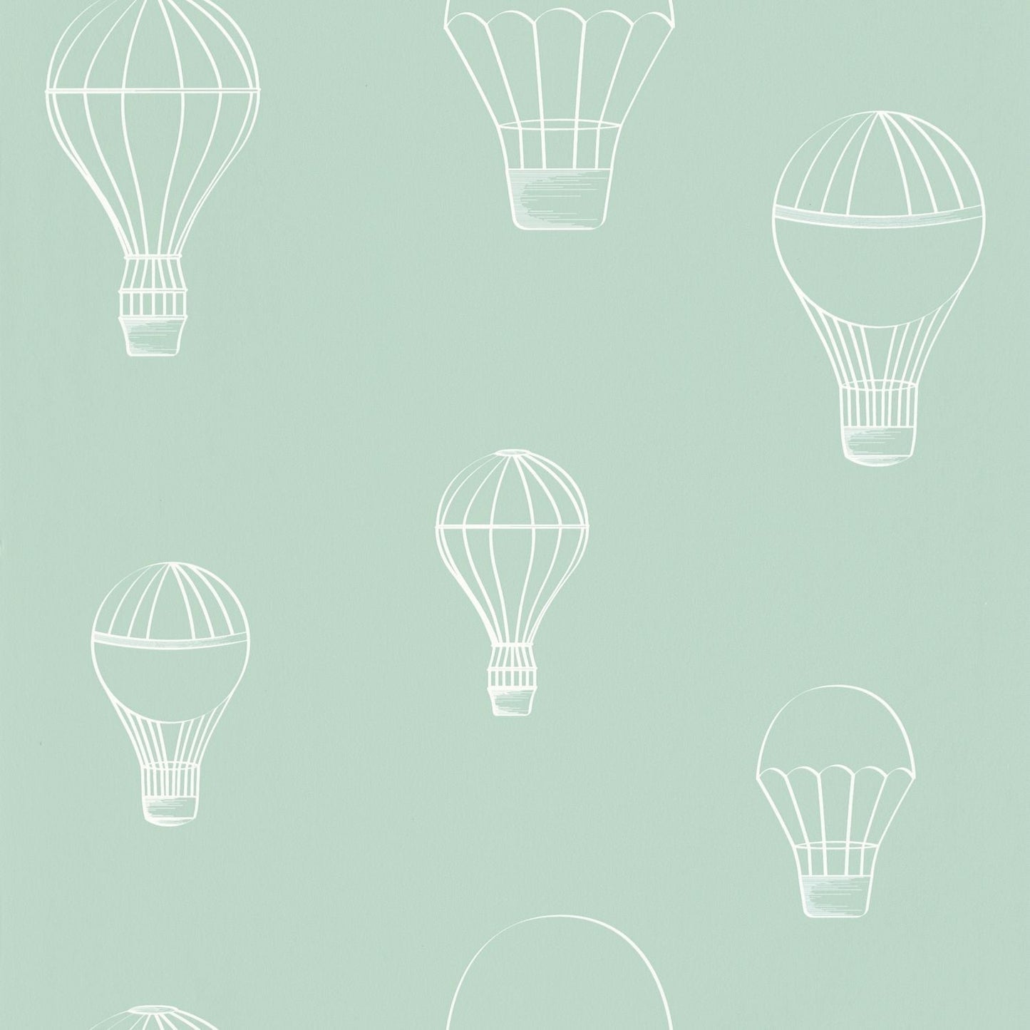 Voyager Wallpaper - Menthe - Caselio - 103467078