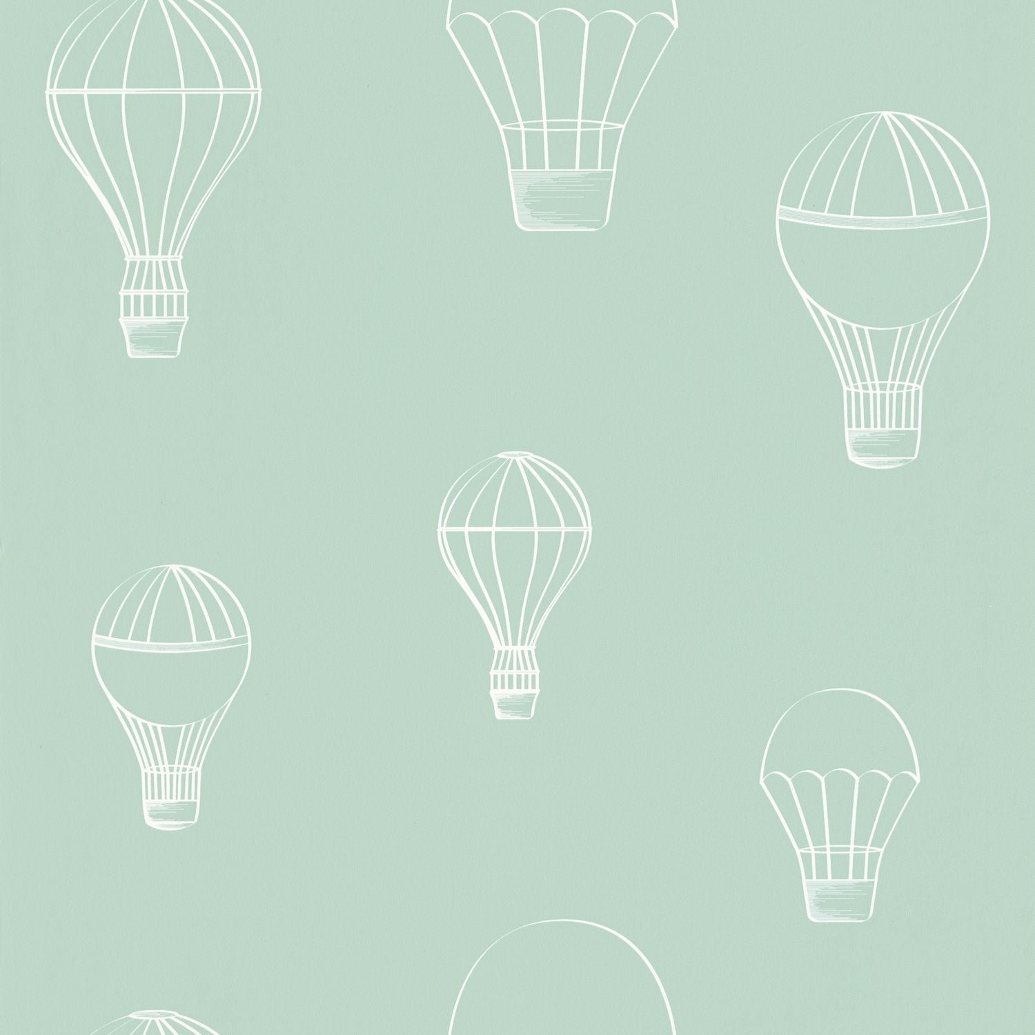 Voyager Wallpaper - Menthe - Caselio - 103467078