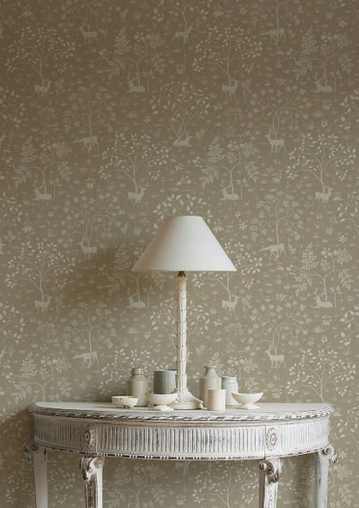 Voysey Park Wallpaper - Mellow - Lewis & Wood - Premier Wallcovering