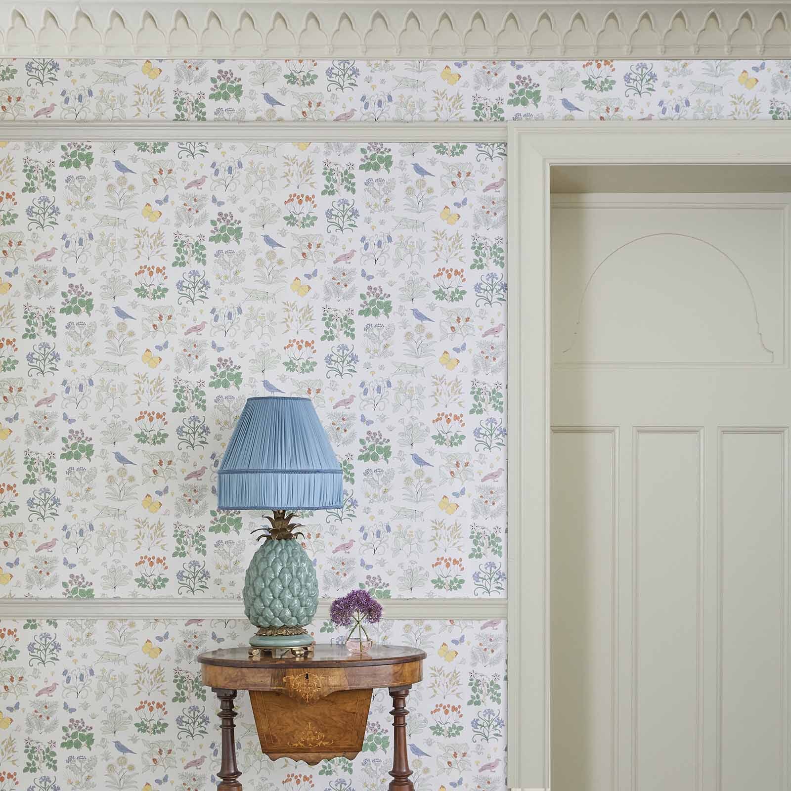 Voysey's Garden Wallpaper - Off-White - House of Hackney - 6-WA-VOY-DI-WHT-XXX