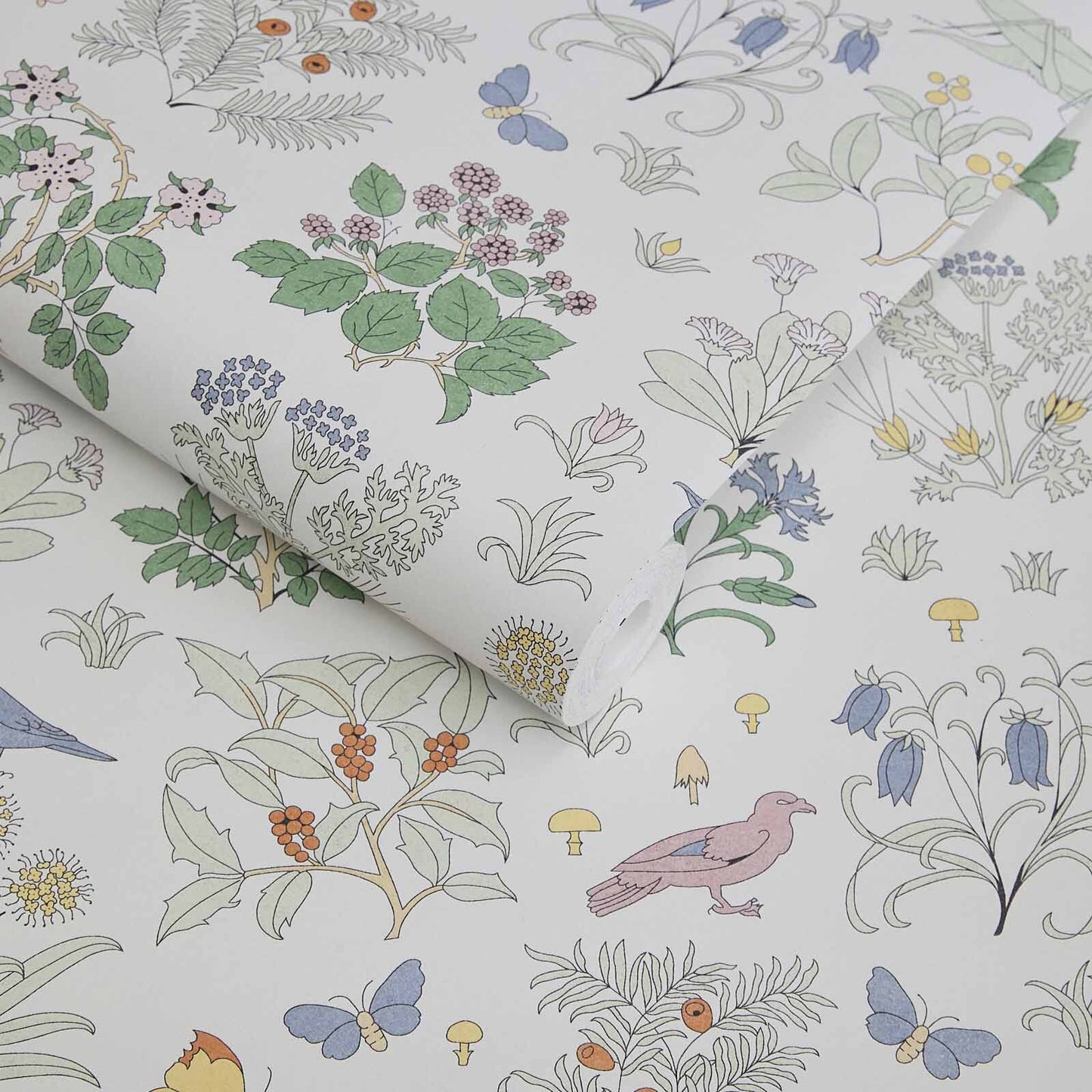 Voysey's Garden Wallpaper - Off-White - House of Hackney - 6-WA-VOY-DI-WHT-XXX