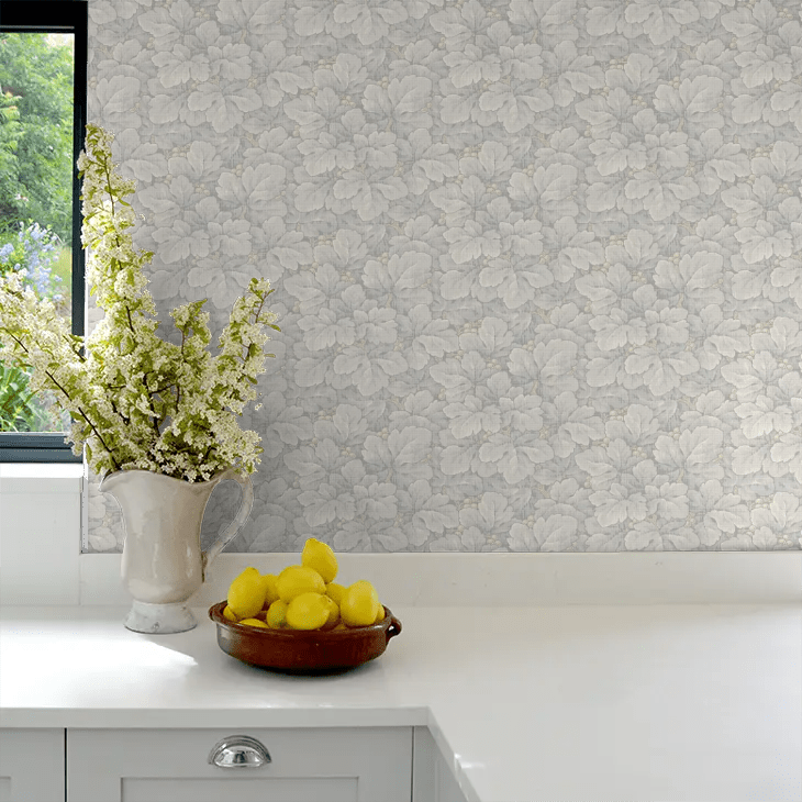 Waldemar Wallpaper - Grey - Boråstapeter - 4546 - Premier Wallcovering