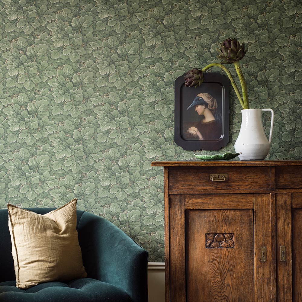 Waldemar Wallpaper - Green - Boråstapeter - 4544 - Premier Wallcovering