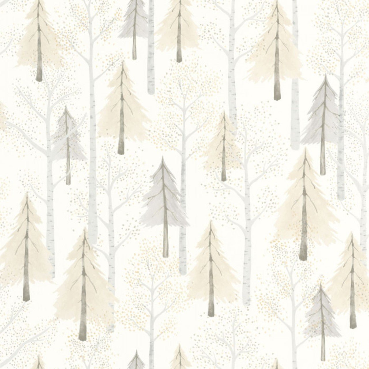 Walk In The Forest Once Upon A Time Wallpaper - Naturel - Casadeco - 88249210 - Premier Wallcovering