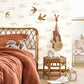Walk In The Village Once Upon A Time Wallpaper - Brique - Casadeco - 200848303 - Premier Wallcovering