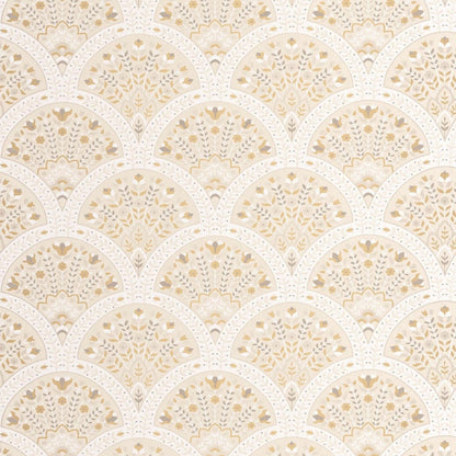 Wallace Heritage Wallpaper - Beige Creme - Casadeco - 201191324 - Premier Wallcovering