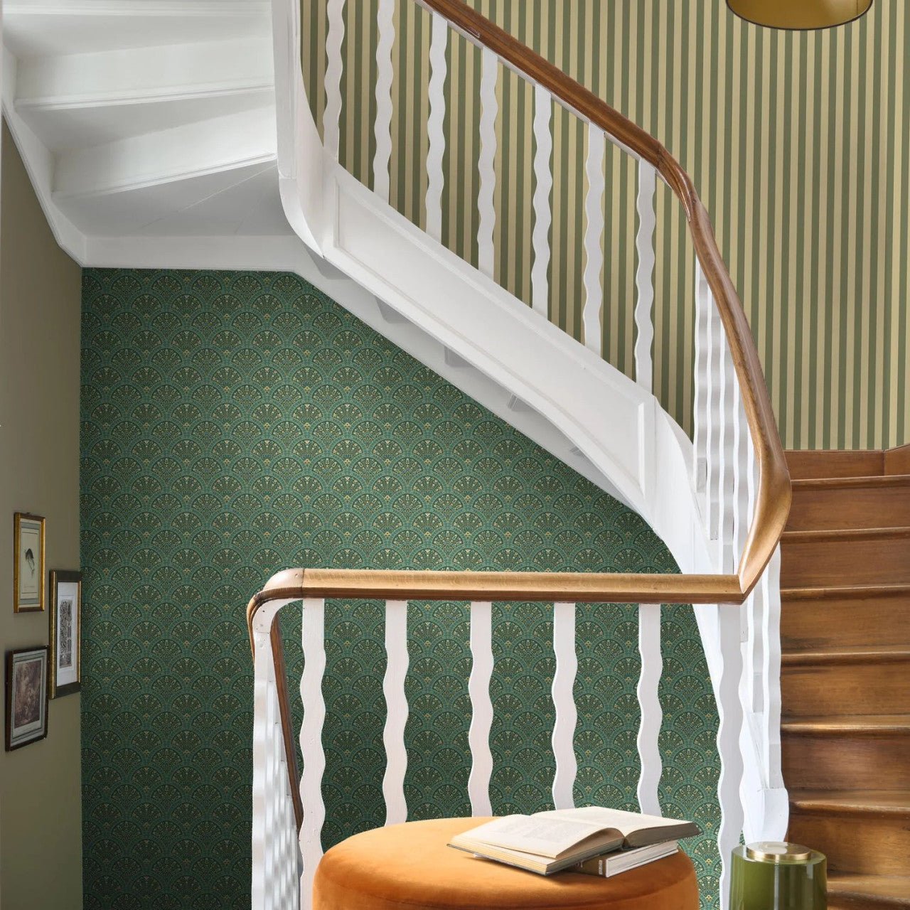 Wallace Heritage Wallpaper - Canopee - Casadeco - 201197433 - Premier Wallcovering