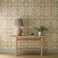 Walthamstow Wallpaper - Rose/Nettle - Morris & Co - 217602 - Premier Wallcovering