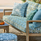 Wardle Weave Outdoor Fabric - Mineral Blue - Morris & Co - 237566 - Premier Wallcovering