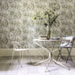 Waterperry Wallpaper - Ivory/Stone - Sanderson - DWAP216280