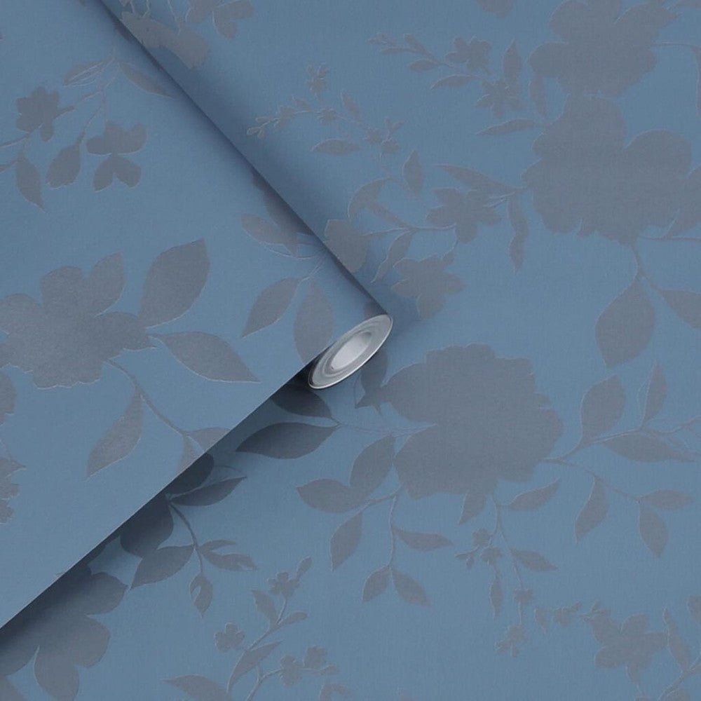 Westbourne Wallpaper - Midnight Blue - Laura Ashley - 118484 - Premier Wallcovering