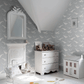 Whales Wallpaper - Baby Blue - Boråstapeter - 6942 - Premier Wallcovering
