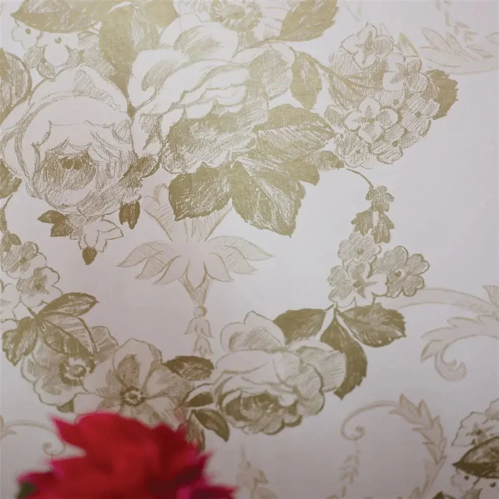 Wharton Wallpaper - Champagne - P506/05 - Designers Guild