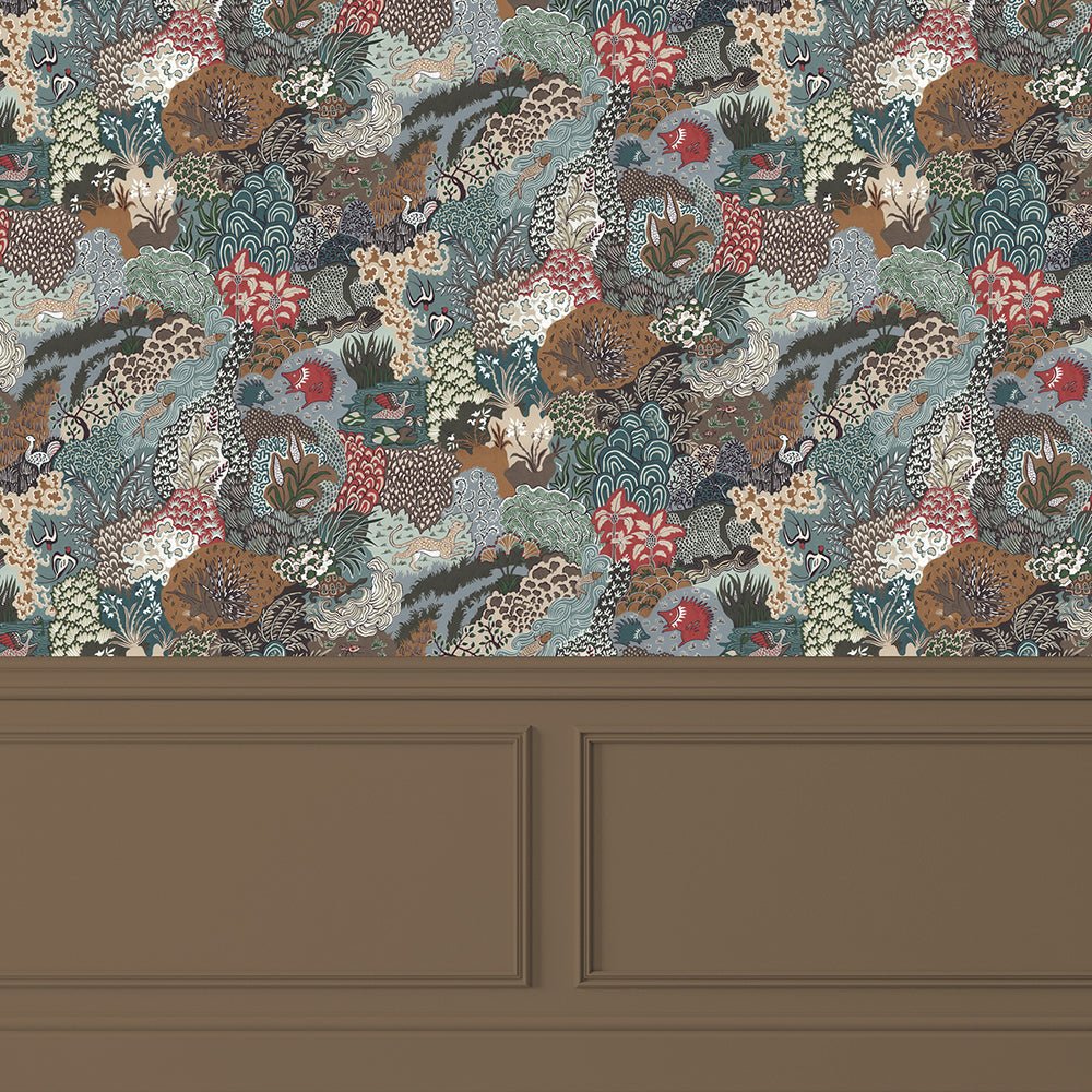 Whimsical Clumps Wallpaper - Multi - Josephine Munsey - JMW-101901 - Premier Wallcovering