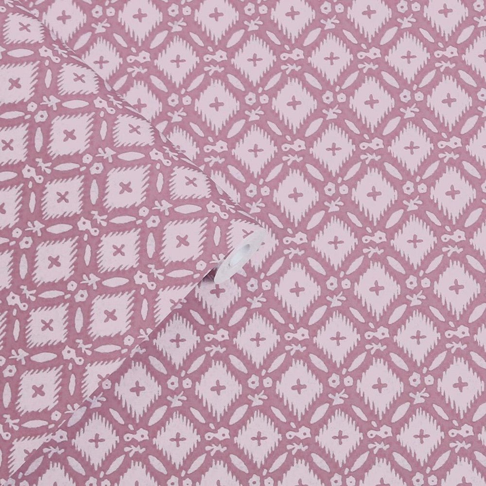 Whitebrook Wallpaper - Mulberry Purple - Laura Ashley - 118473 - Premier Wallcovering