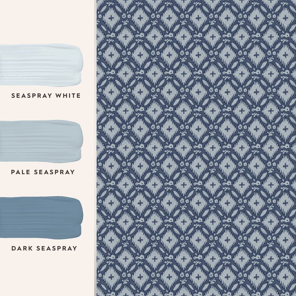 Whitebrook Wallpaper - Dusky Seaspray Blue - Laura Ashley - 121071 - Premier Wallcovering