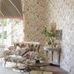 Whitewell Wallpaper - Gold - P505/05 - Designers Guild