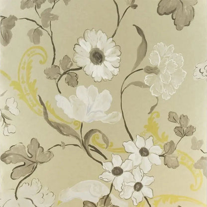 Whitewell Wallpaper - Gold - P505/05 - Designers Guild