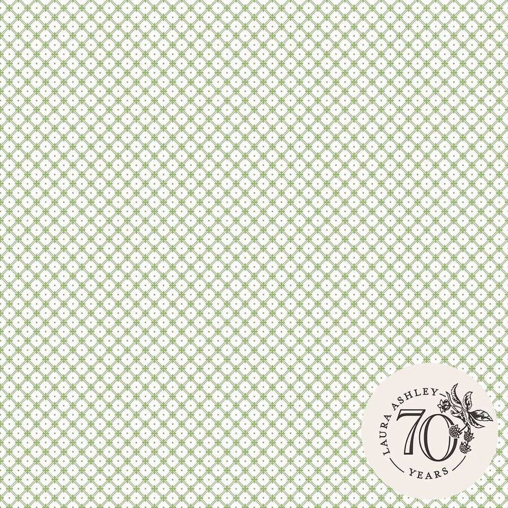 Wickerwork Wallpaper - Leaf Green - Laura Ashley - 119848 - Premier Wallcovering