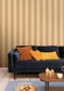Wide Lines Wallpaper - Miel - Caselio - 104021180