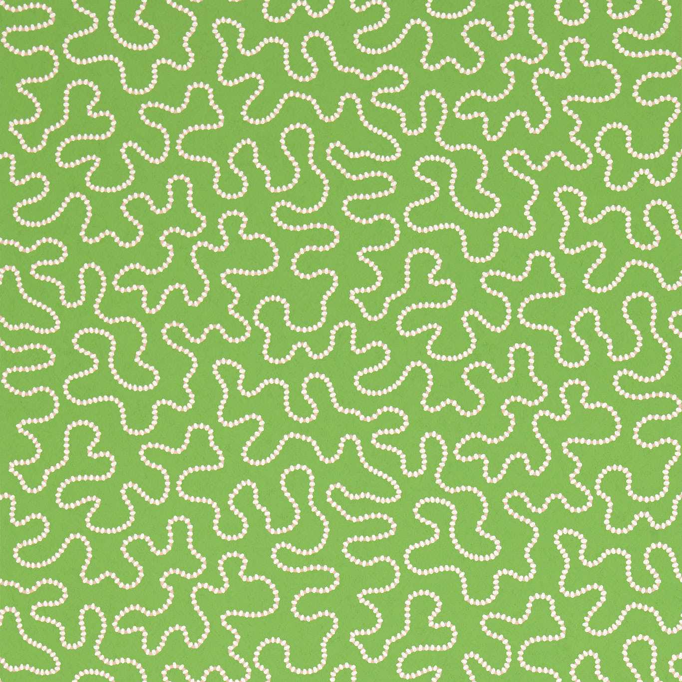 Wiggle Wallpaper - Peridot/Rose Quartz - HSRW113064 - Harlequin - Premier Wallcovering