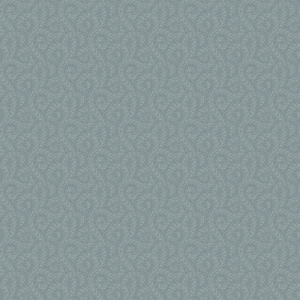 Wild Ferns Wallpaper - Blue - Boråstapeter - 2254 - Premier Wallcovering