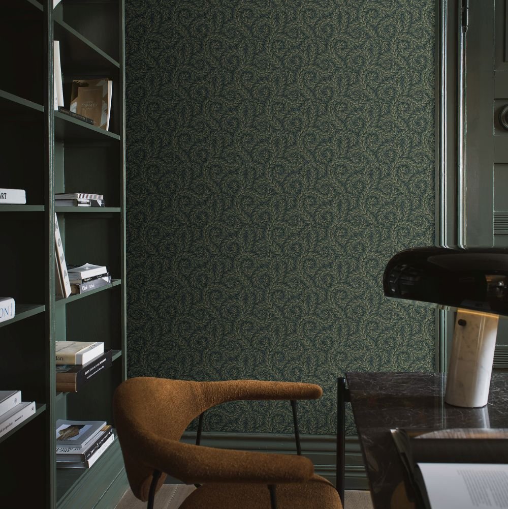 Wild Ferns Wallpaper - Green - Boråstapeter - 2258 - Premier Wallcovering