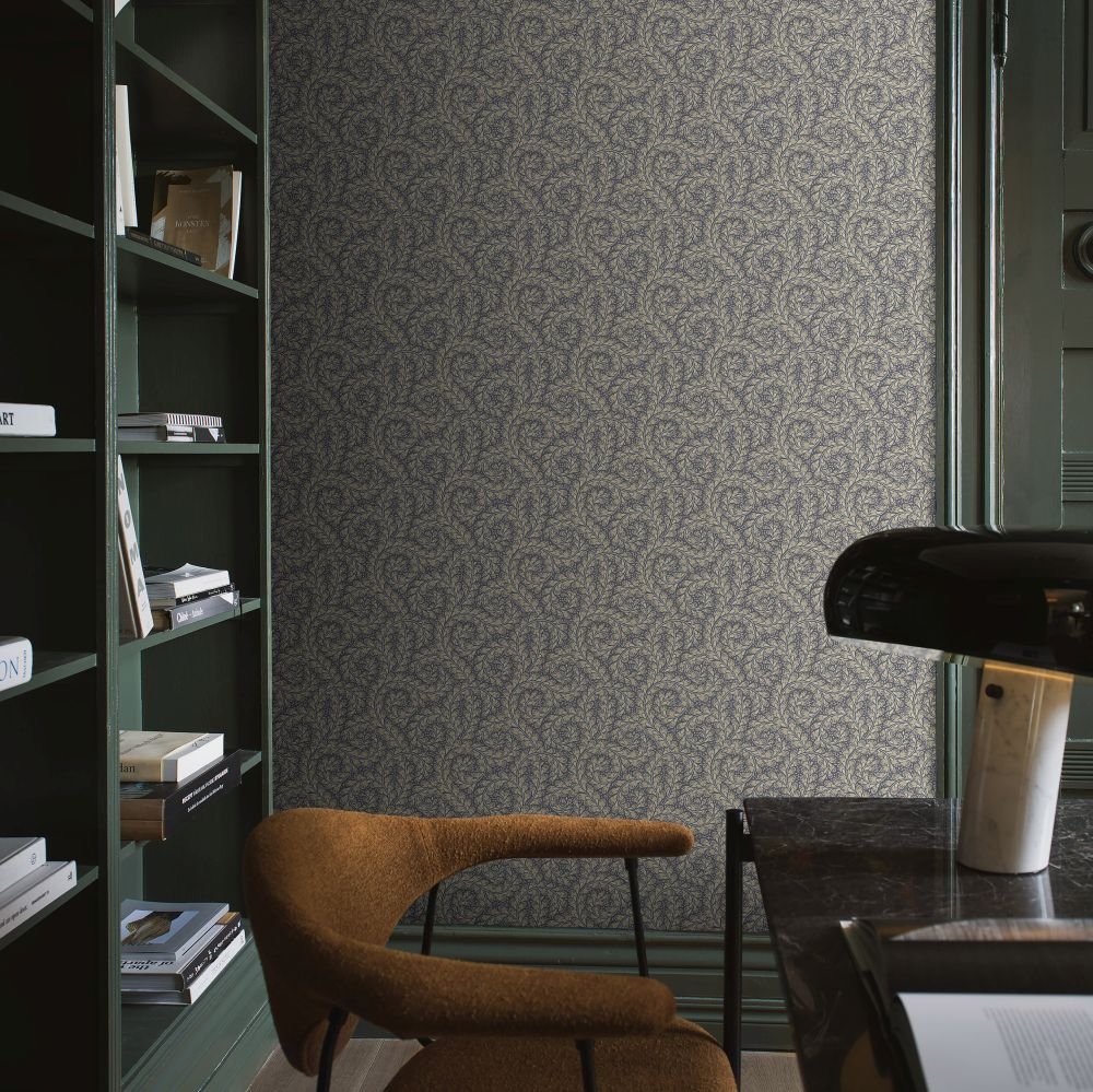 Wild Ferns Wallpaper - Grey - Boråstapeter - 2256 - Premier Wallcovering