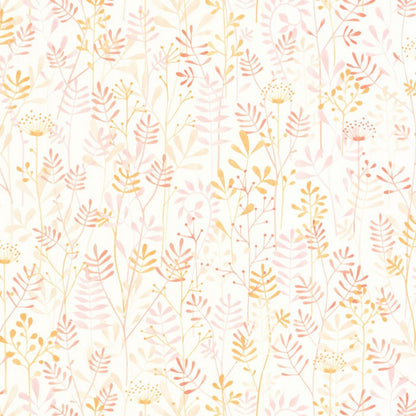 Wild Garden Once Upon A Time Wallpaper - Rose Nude - Casadeco - 88324630 - Premier Wallcovering