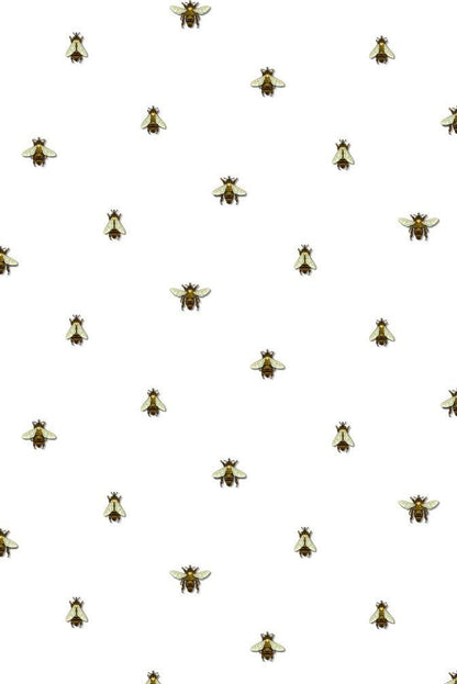 Wild Honey Bee Spot Wallpaper - Original Spot - Timorous Beasties - WHB/PRL/02 - Premier Wallcovering