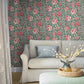Wild Roses Wallpaper - Fern Green - Laura Ashley - 122754 - Premier Wallcovering