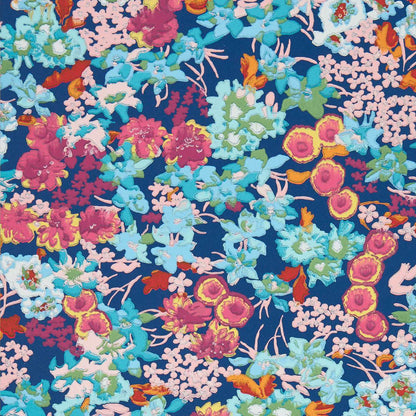 Wildflower Meadow Wallpaper - Lapis/Carnelian/Aquamarine - Harlequin - HSRW113050