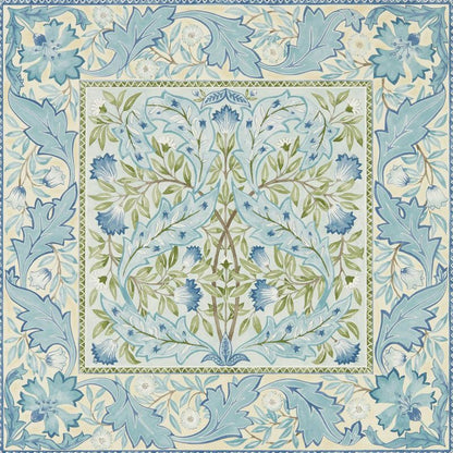 Wilhelmina Wallpaper - Indigo - Morris & Co - 216671 - Morris Wallpaper