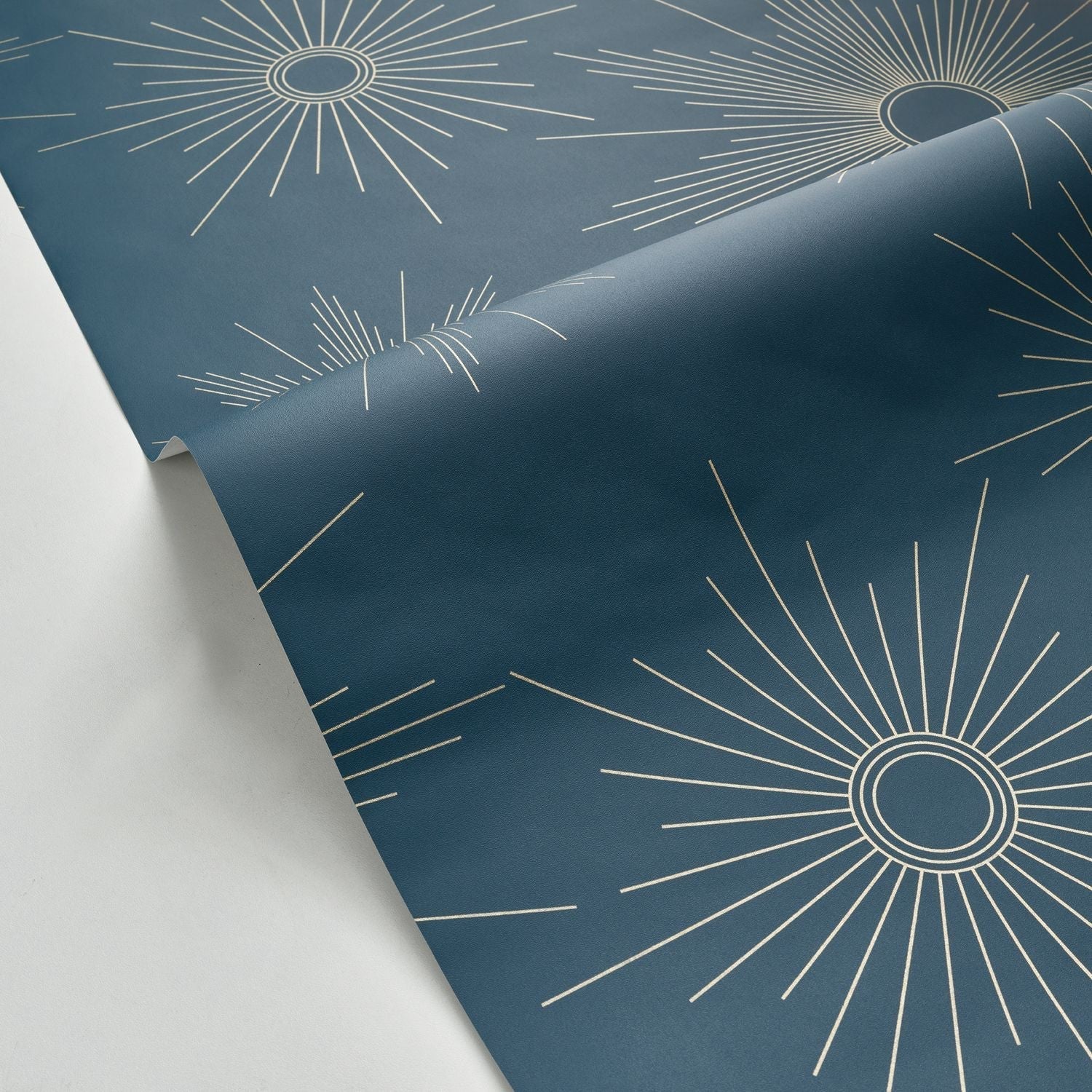 William Wallpaper - Bleu Nuit - Caselio - 103816556