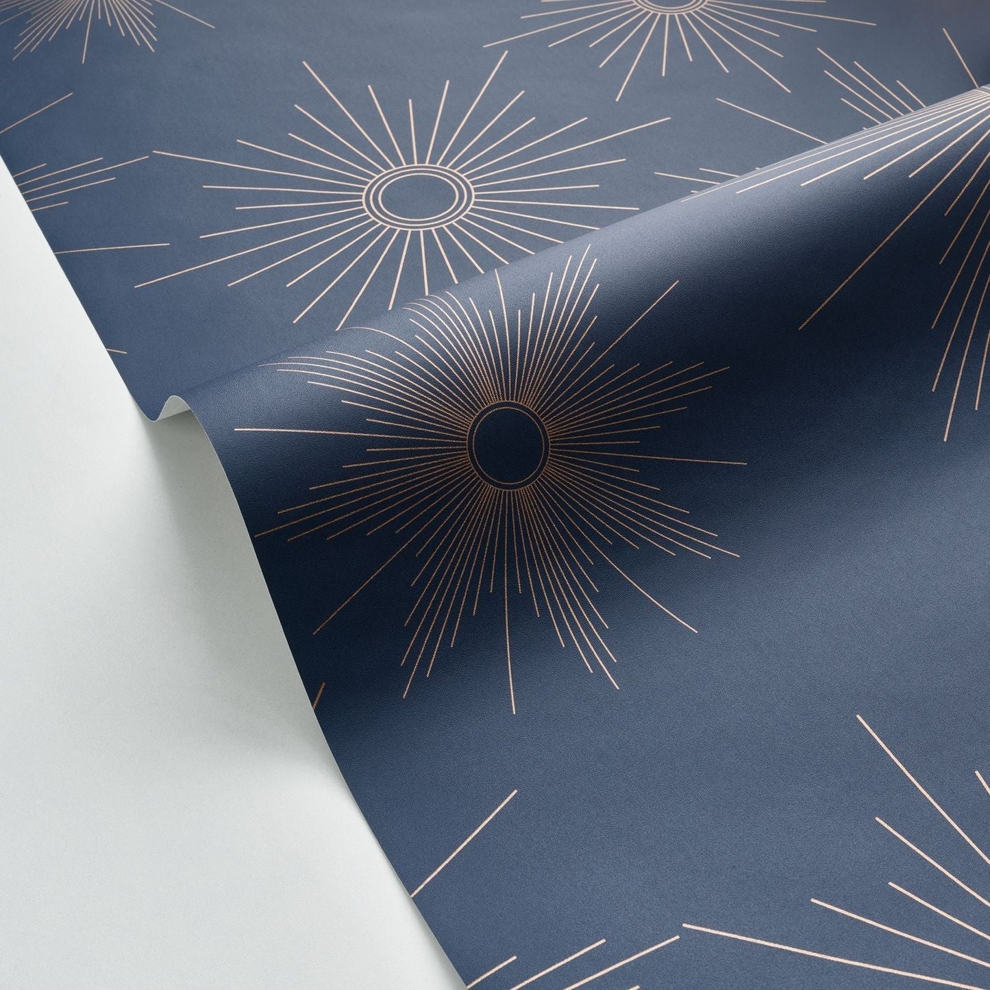 William Wallpaper - Bleu Paon - Caselio - 103816227