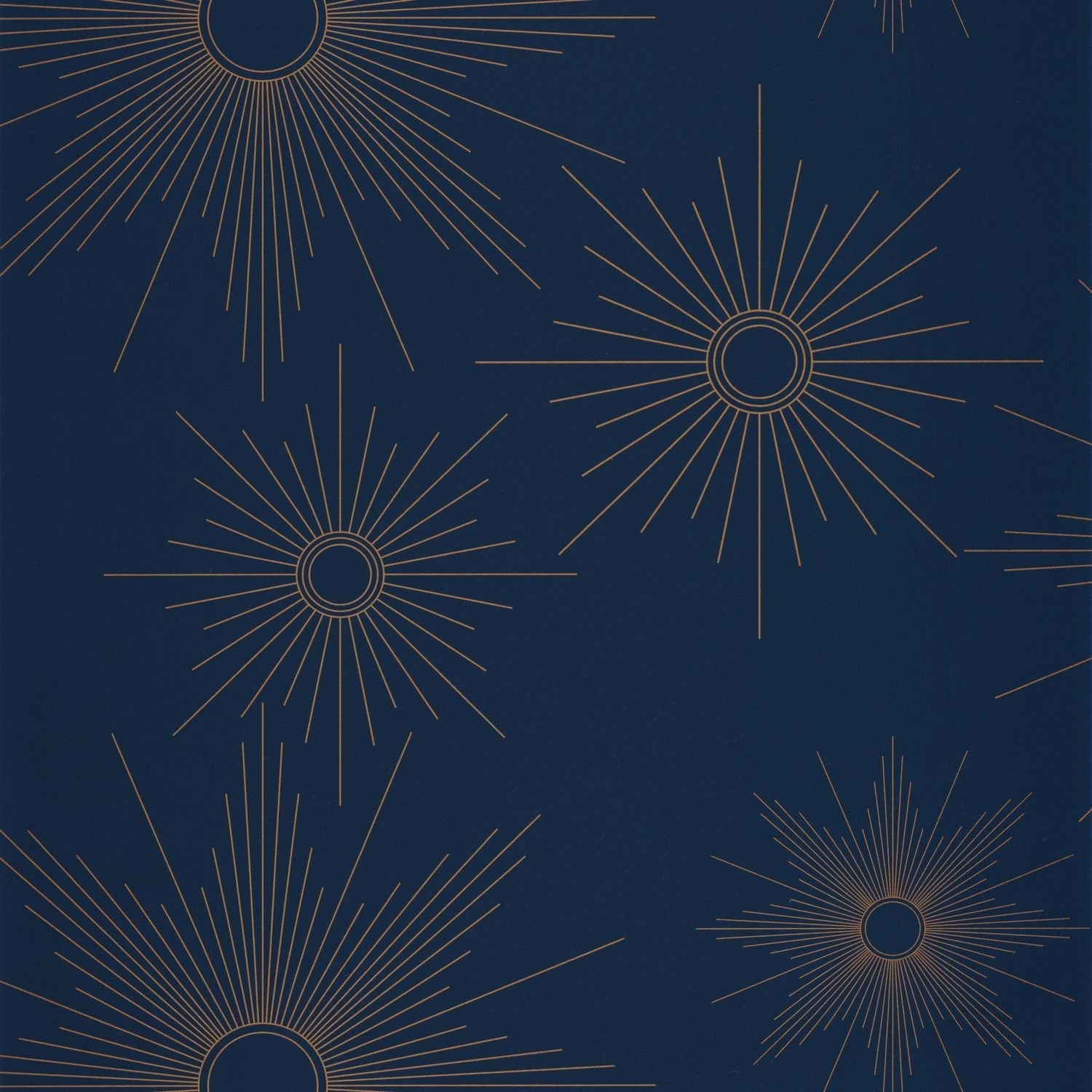 William Wallpaper - Bleu Nuit - Caselio - 103816556