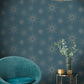 William Wallpaper - Bleu Nuit - Caselio - 103816556