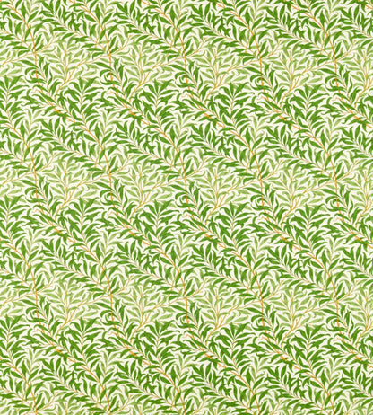 Willow Boughs Fabric - Leaf Green - Morris & Co - 226978 - Premier Wallcovering