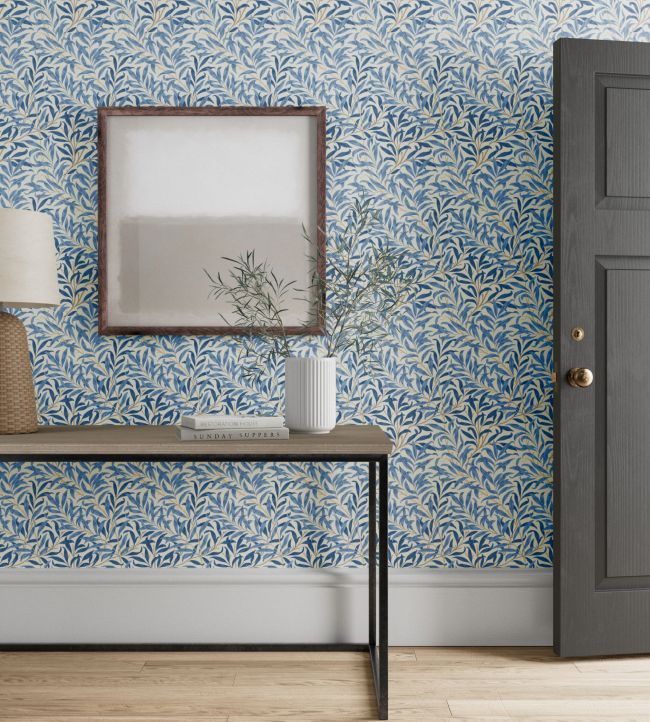 Willow Boughs Wallpaper - Woad - 217080 - Morris & Co - Premier Wallcovering