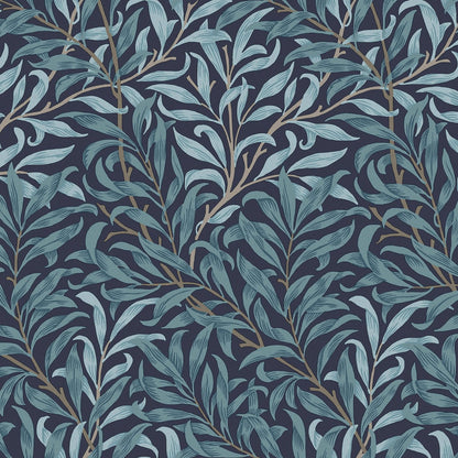 Willow Bough Wallpaper - Deep Blue - 124246 - William Morris AH - Premier Wallcovering
