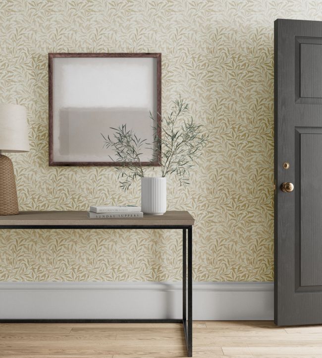 Willow Boughs Wallpaper - Linen - 217082 - Morris & Co - Premier Wallcovering