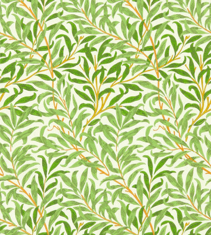 Willow Boughs Wallpaper - Leaf Green - 217088 - Morris & Co - Premier Wallcovering