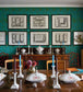 Willow Boughs Wallpaper - Olive/Turquoise - 216952 - Morris & Co