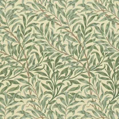 Willow Boughs Wallpaper - Green - Morris & Co - 216866 - Morris Wallpaper