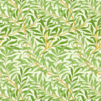 Willow Boughs Wallpaper - Leaf Green - Morris & Co - 217088 - Morris Wallpaper
